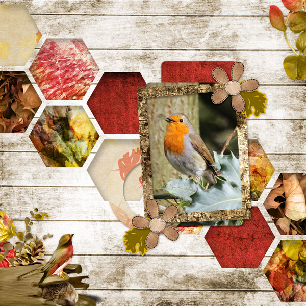falling in autumn kit simplette page leugoscrap