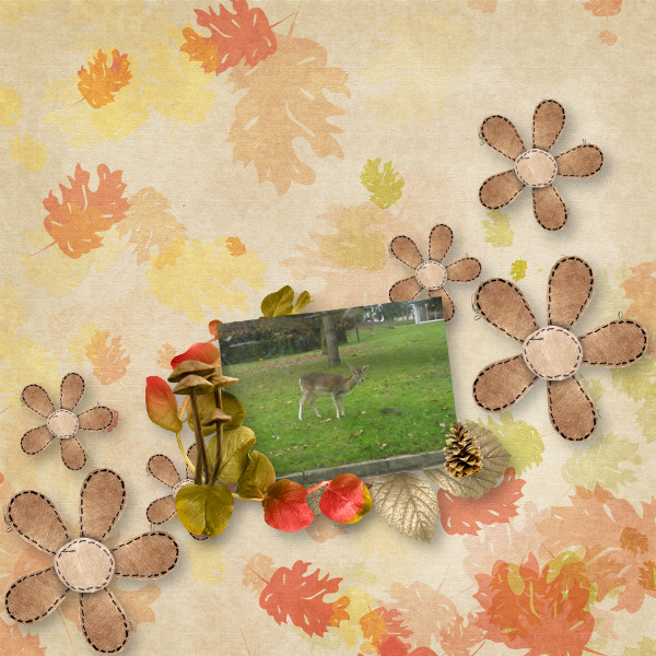 falling in autumn kit simplette page toupie