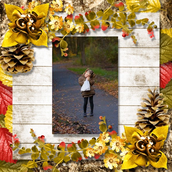 falling in autumn kit simplette page scrapbxl stephanie fort